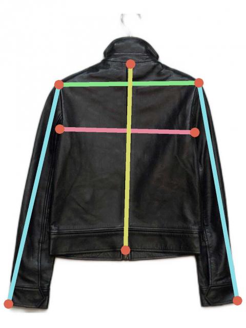 中古・古着通販】HELMUT LANG (ヘルムートラング) ラムスキンレザー
