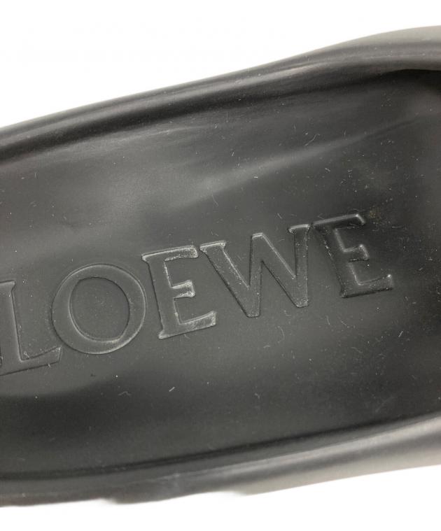 中古・古着通販】LOEWE (ロエベ) ペブルサンダル ブラック サイズ:41