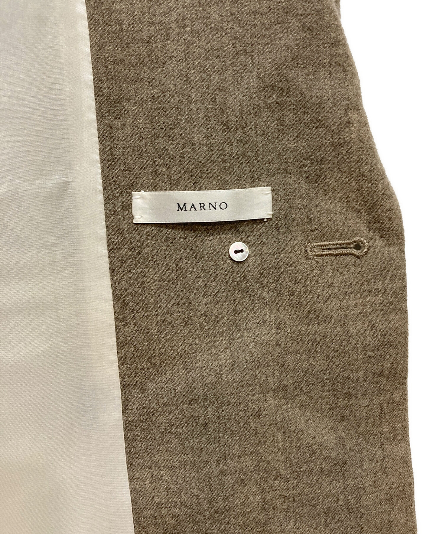 中古・古着通販】MARNO (マーノ) Isabelle jacket ブラウン サイズ