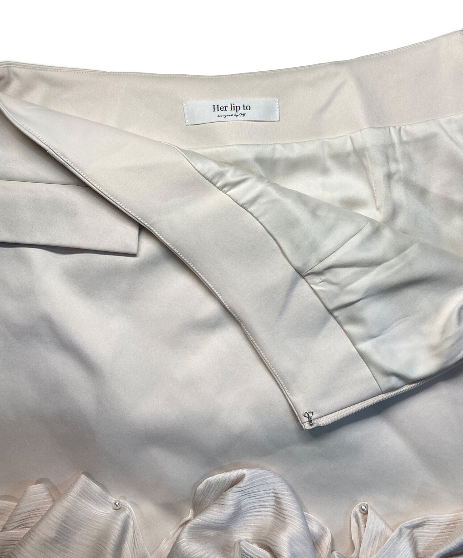 中古・古着通販】Her lip to (ハーリップトゥ) Volant Mini Skirt