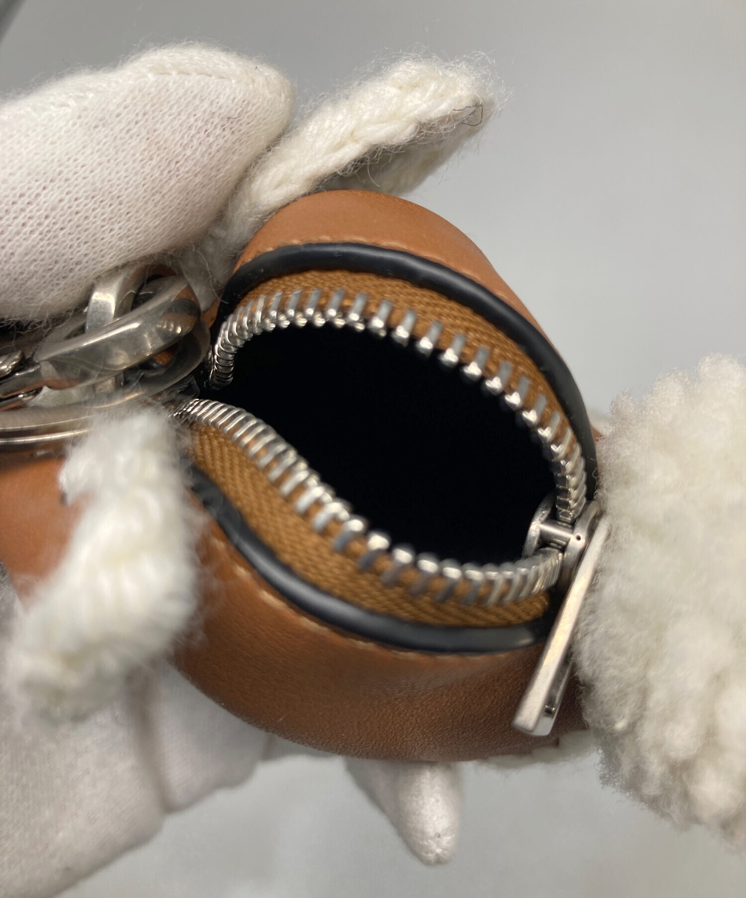 中古・古着通販】LOEWE (ロエベ) バニー バッグチャーム ブラウン