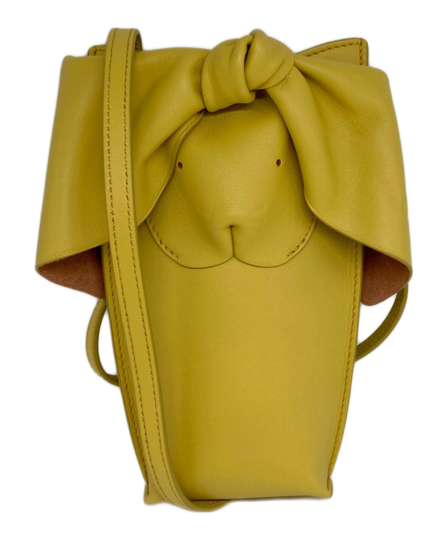 LOEWE ロエベ/エレファントポーチ/ミニショルダー/イエロー/C623B02X03/Aランク/91【中古】 LOEWE - LOEWE ロエベ/エレファントポーチ/ミニショルダー/イエロー