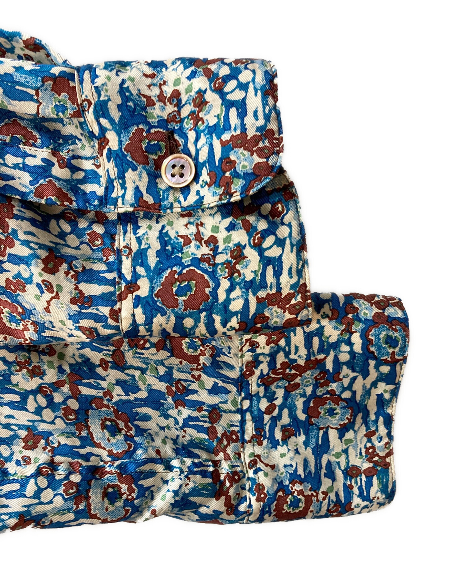 BACCA バッカ ブラウス S 青 【古着】【中古】【送料無料】 BACCA - BACCA バッカ ブラウス S 青 【古着】【中古】【送料無料】の