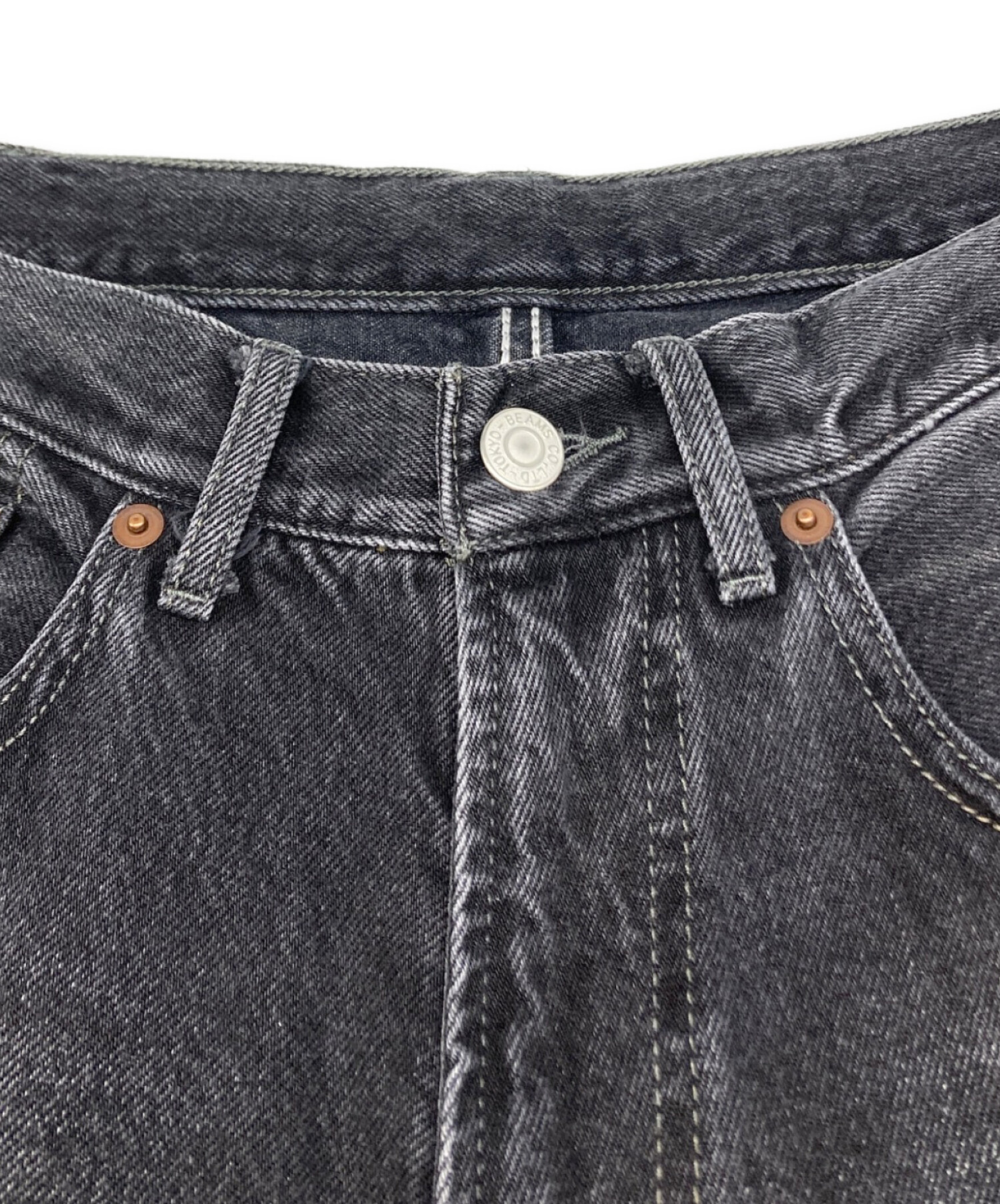 中古・古着通販】BEAMS (ビームス) Wide Denim Pants ワイド デニム 
