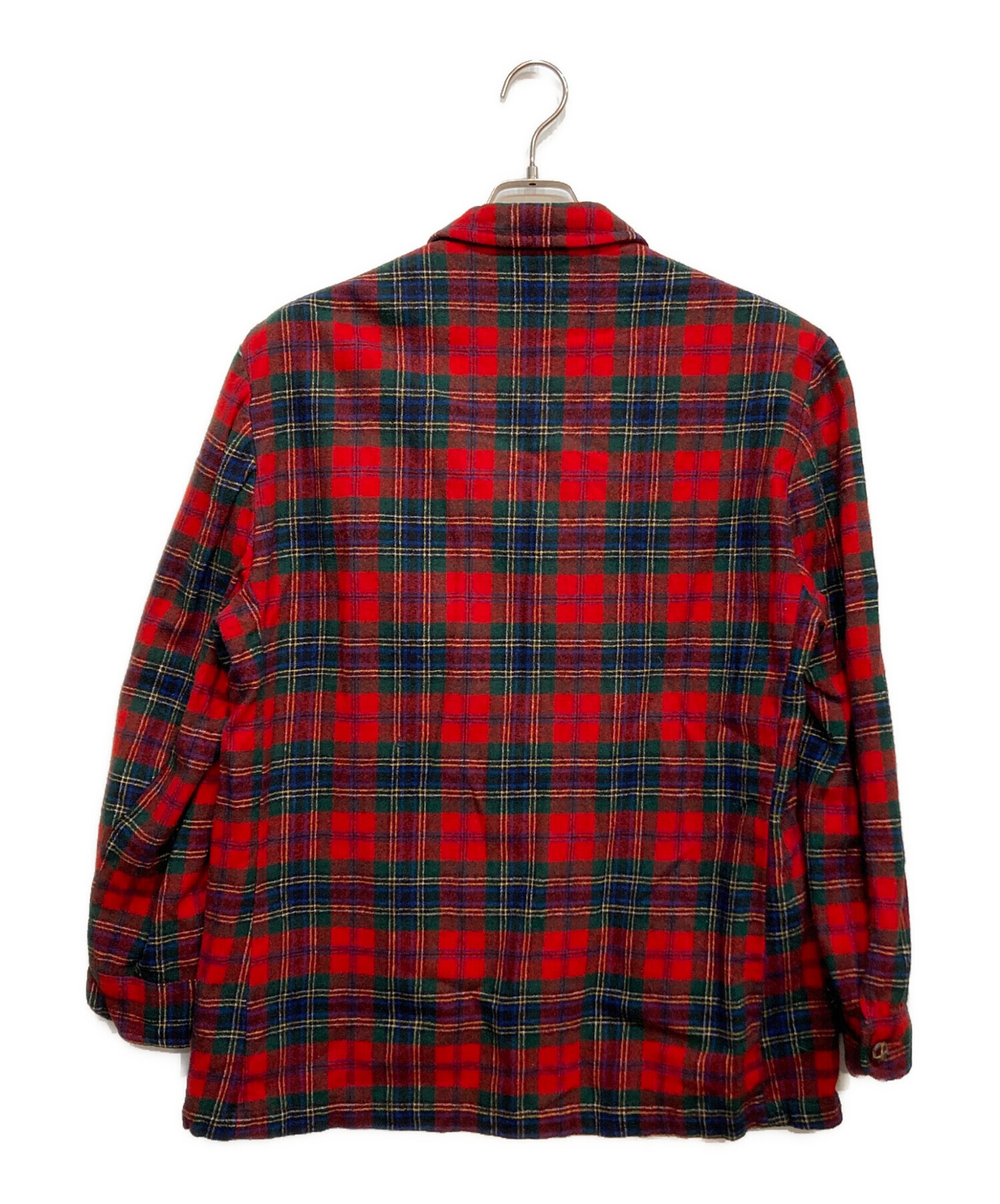 PENDLETON/ペンドルトン チェック シャツジャケット Mサイズ 中古・古着通販】PENDLETON (ペンドルトン) チェックシャツ ブラック