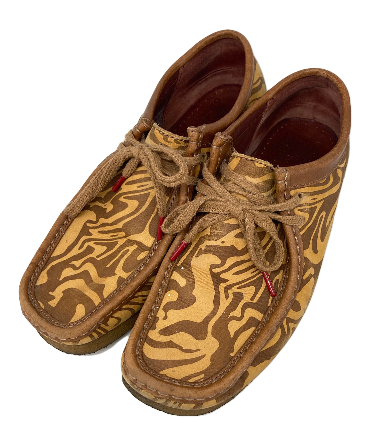 未使用CLARKS×WU WEAR ワラビーシューズ UK8.5/26.5cm 中古・古着通販】CLARKS ORIGINALS (クラークス オリジナルズ) WU WEAR