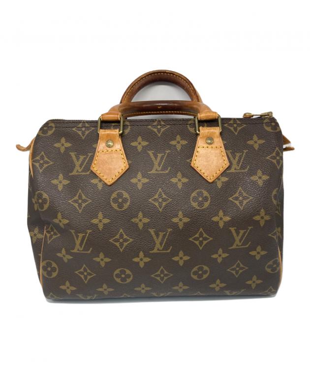 LOUIS VUITTON ルイヴィトン スピーディ25 モノグラム ブラウン 中古・古着通販】LOUIS VUITTON (ルイ ヴィトン) スピーディ25