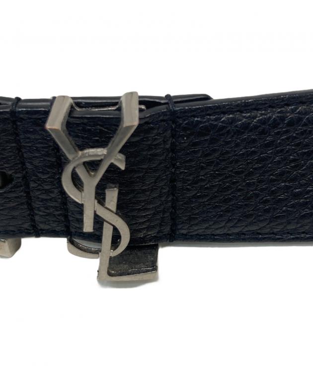 Saint Laurent Paris ベルト 中古・古着通販】Saint Laurent Paris (サンローランパリ) レザー