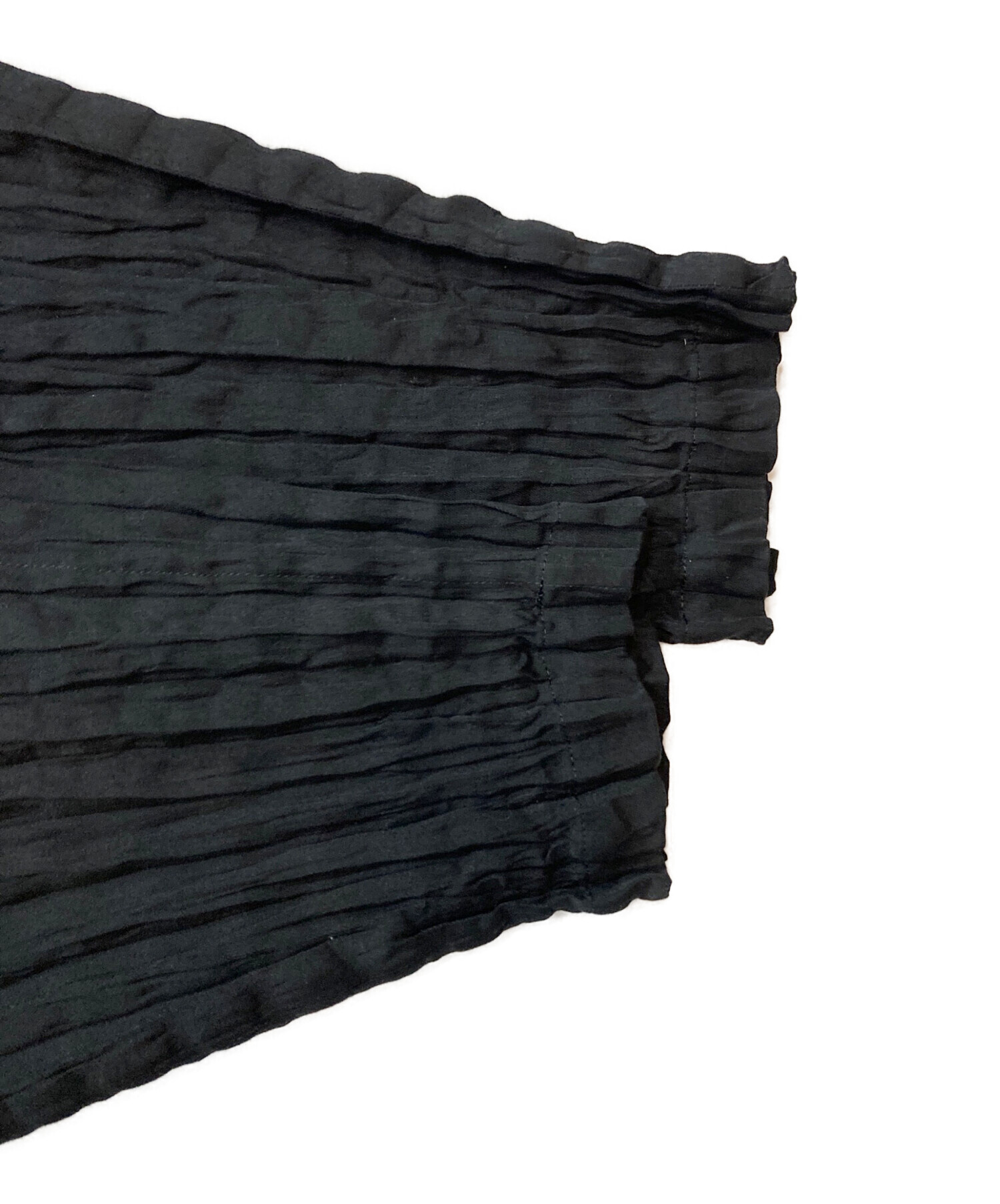 中古・古着通販】ISSEY MIYAKE (イッセイミヤケ) 裾プリーツパンツ