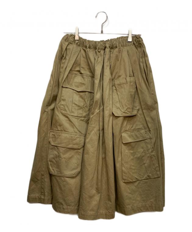COMME des GARÇONS コットン コムコム カーゴ チノ スカート 中古・古着通販】COMME des GARCONS (コムデギャルソン) コットン