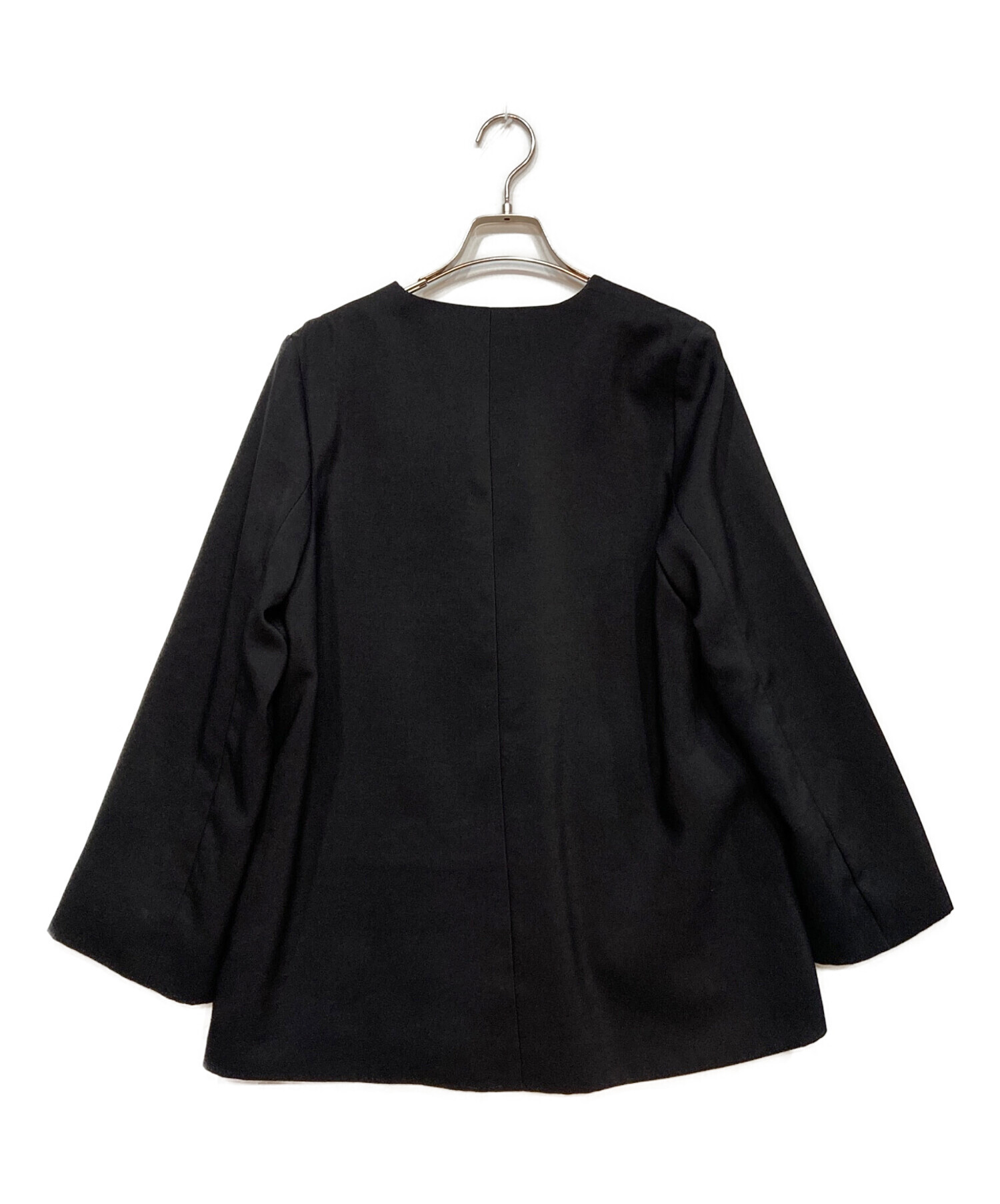 中古・古着通販】Louren (ローレン) slit sleeve no collar jacket