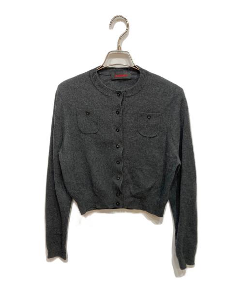 CABaN キャバン　コットンシルクカーディガン　グレー 中古・古着通販】CABaN (キャバン) コットンカシミヤ クルーネック