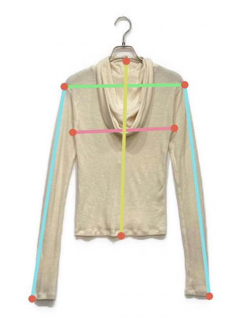 中古・古着通販】CLANE (クラネ) WOOL RIB HOODED TIGHT TOPS ウール