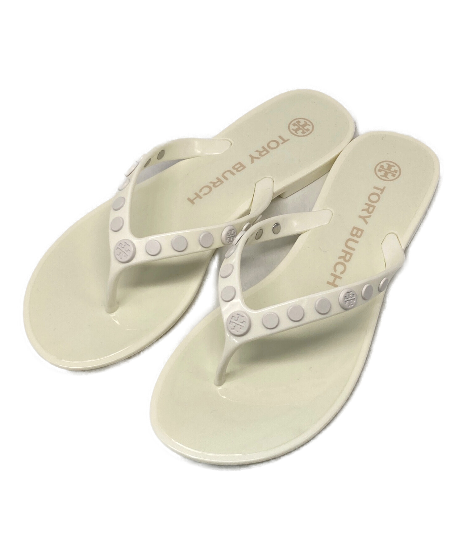 中古・古着通販】TORY BURCH (トリーバーチ) ビーチサンダル ホワイト