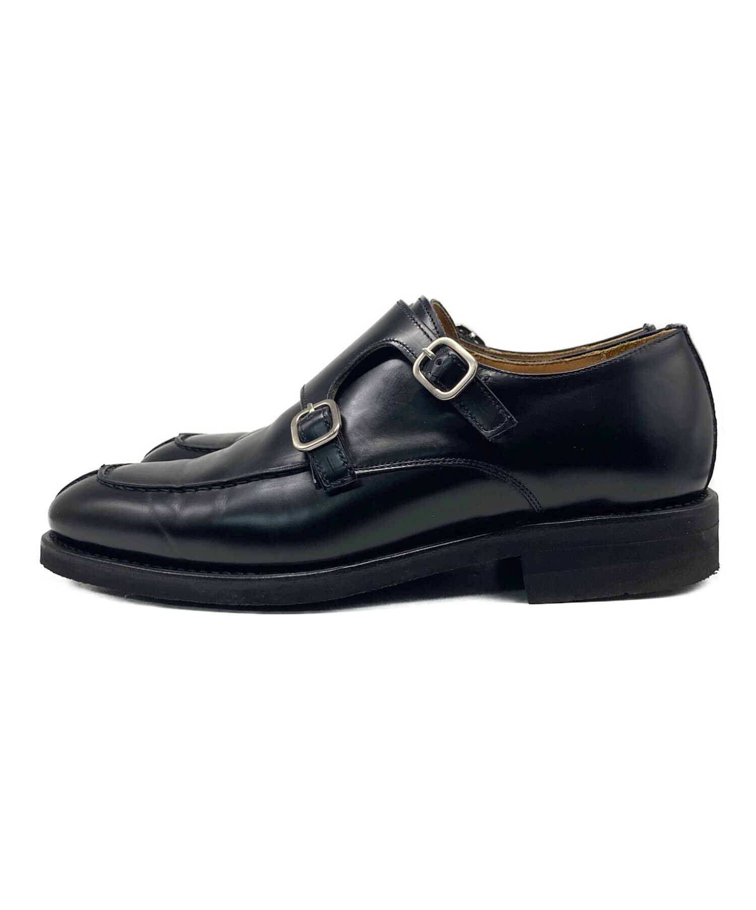 Berwick ダブルモンクストラップシューズ 中古・古着通販】berwick (バーウィック) ダブルモンクストラップ
