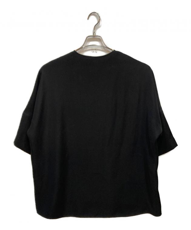 ENFOLD シャツHALFSLEEVE HEXAGON-SHIRT 38 エンフォルド ブラウス