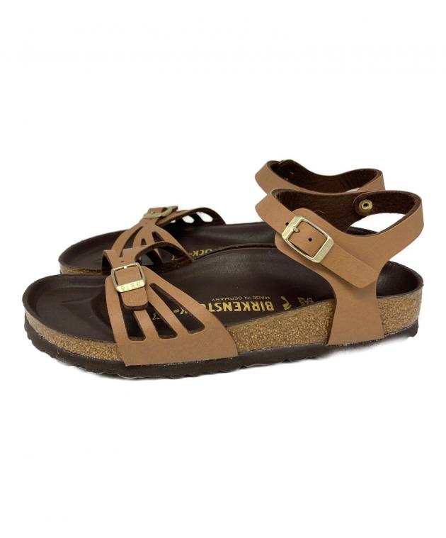 【新品未使用】BIRKENSTOCK ブラウン ストラップサンダル 中古・古着通販】BIRKENSTOCK (ビルケンシュトック) サンダル ブラウン