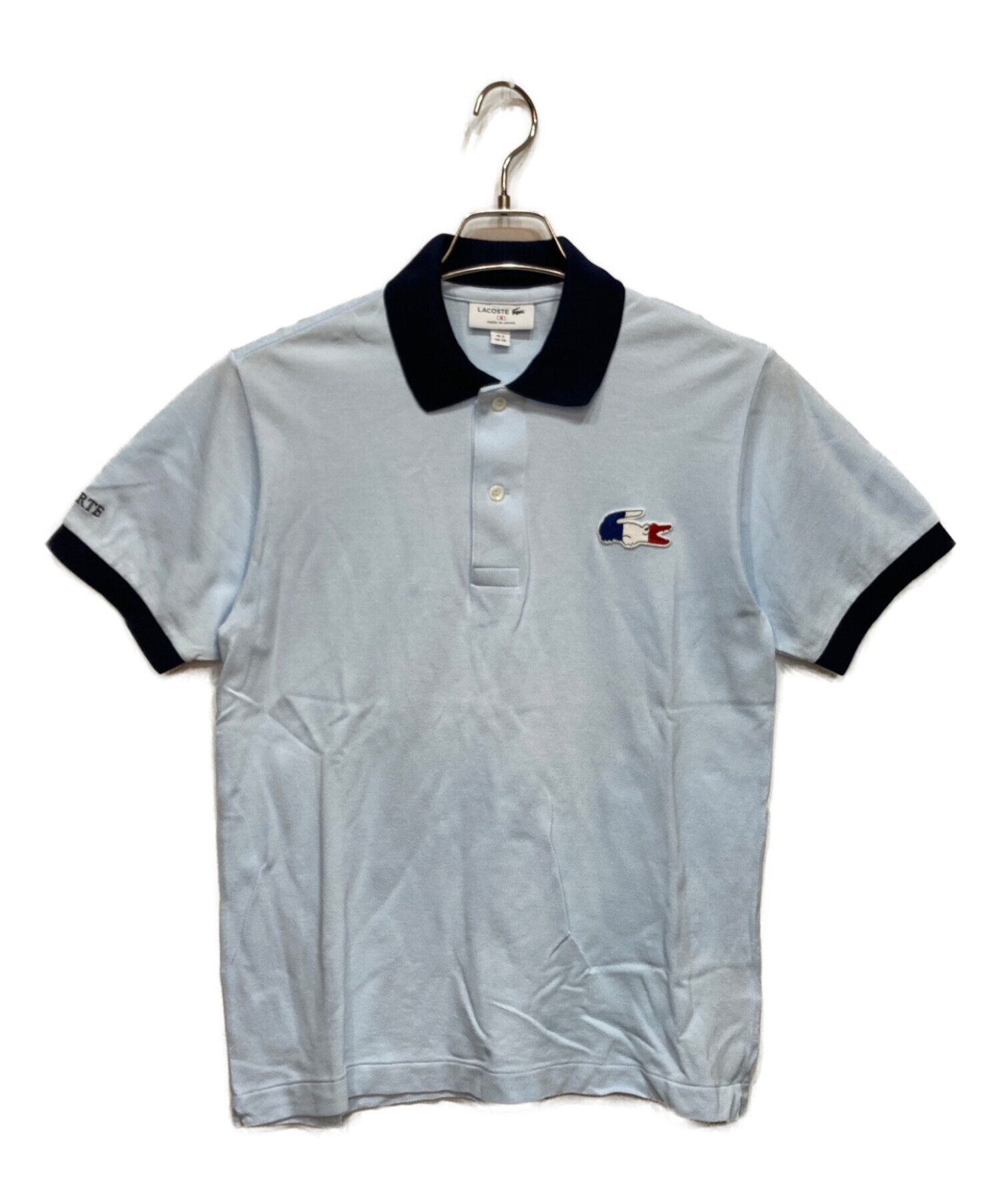 中古・古着通販】LACOSTE (ラコステ) カスタム ポロシャツ ネイビー