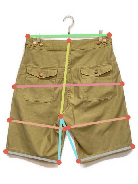 美品 Nigel Cabourn ベイカーショーツ ハーフパンツ ヘリンボーン 中古・古着通販】NIGEL CABOURN (ナイジェルケーボン) WW2 SHORT HB 第
