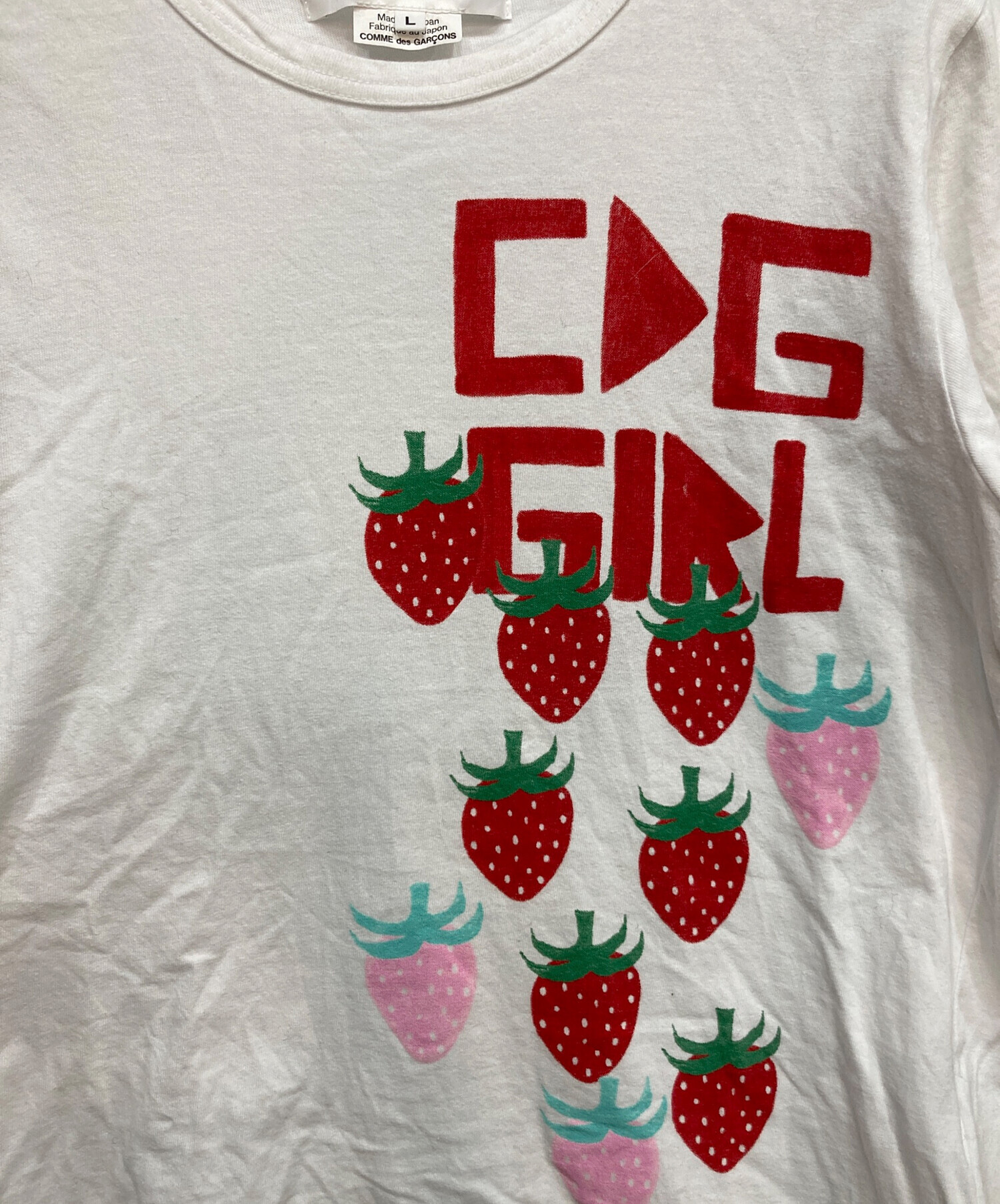 commedesgarcons girl コムデギャルソンガール シャツ 中古・古着通販】COMME des GARCONS GIRL (コムデギャルソンガール