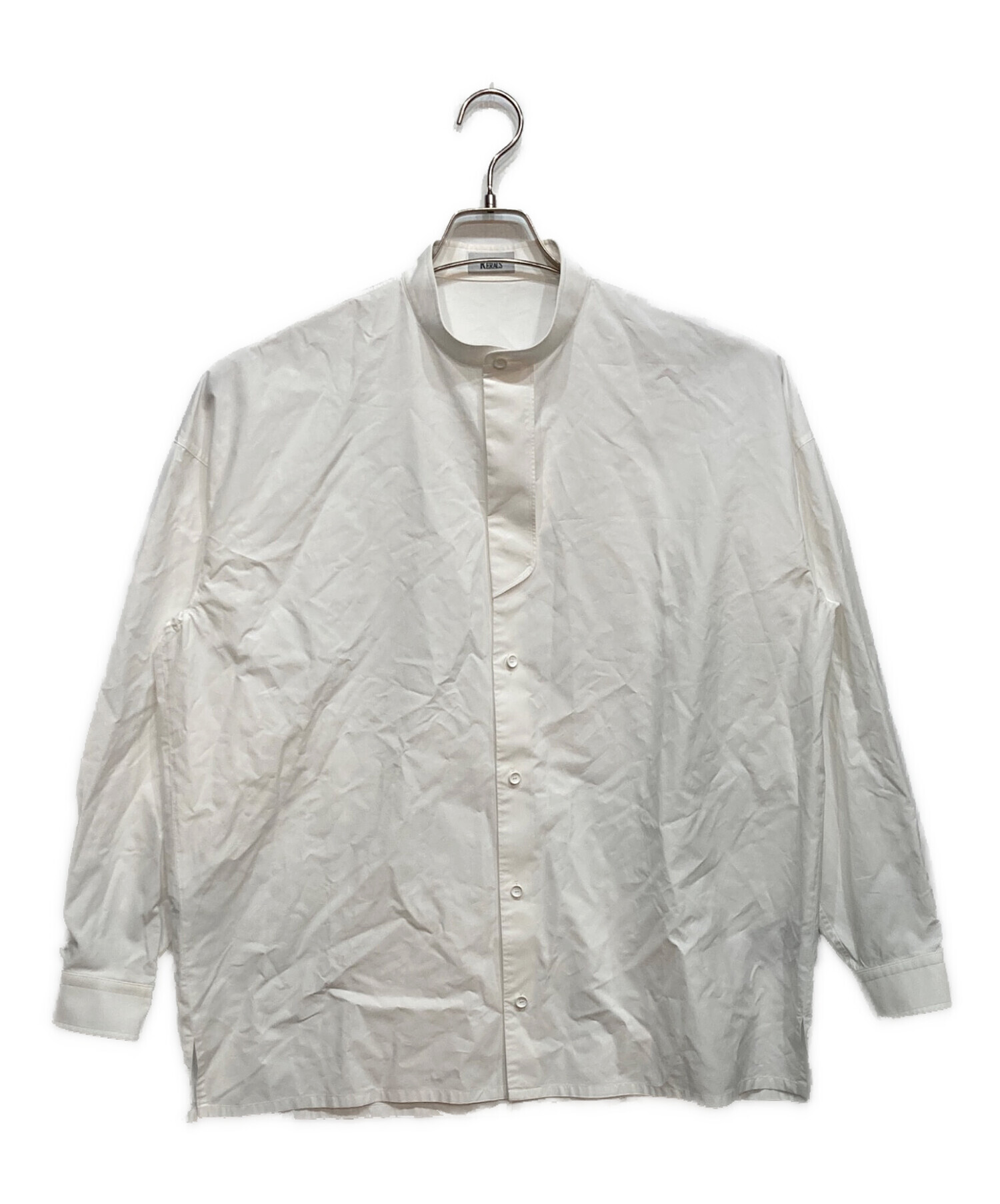 美品】ザリラクス THE PLACKET SHIRTS 23SS バンドカラー 中古・古着 