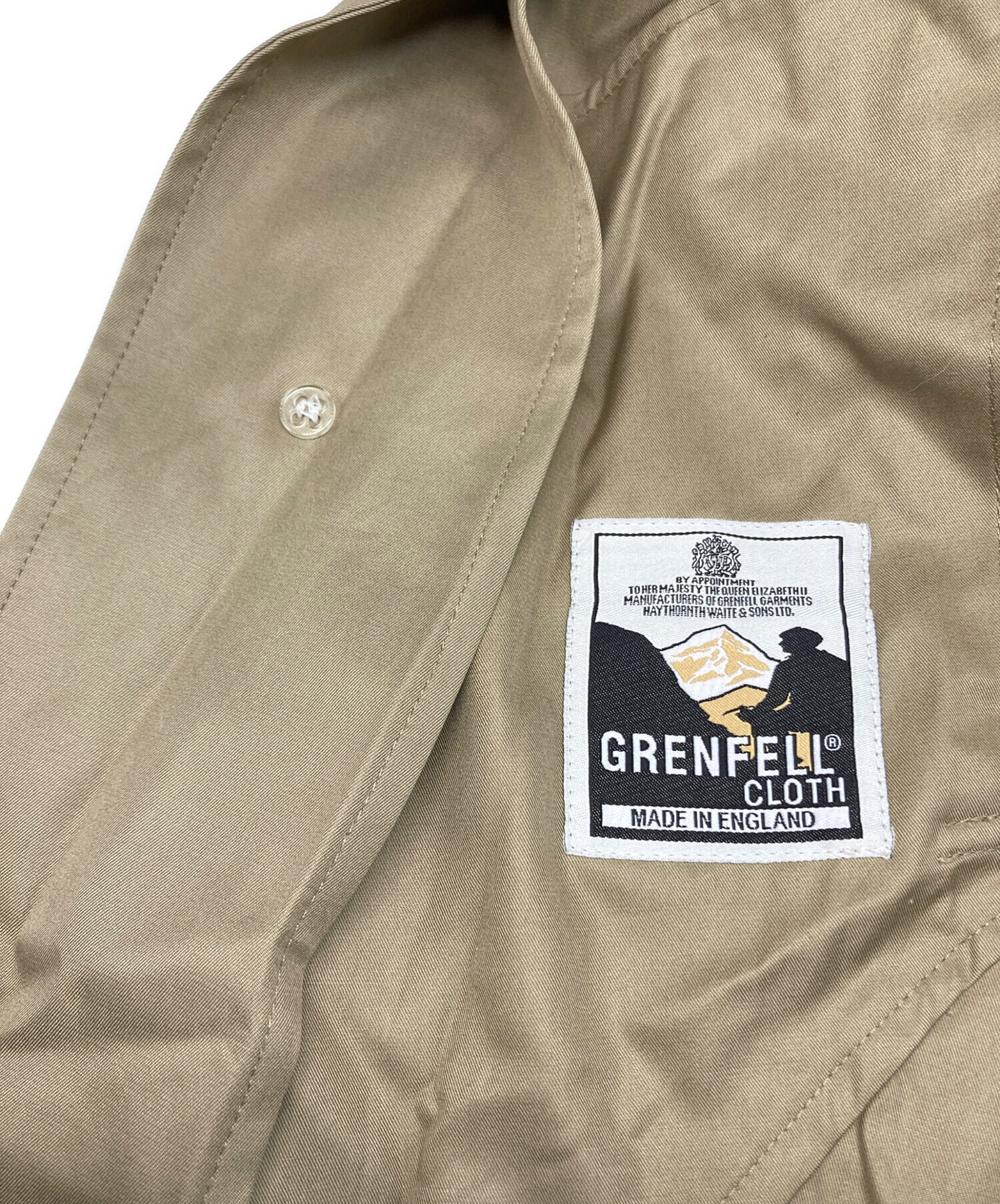 中古・古着通販】GRENFELL (グレンフェル) ステンカラー コート