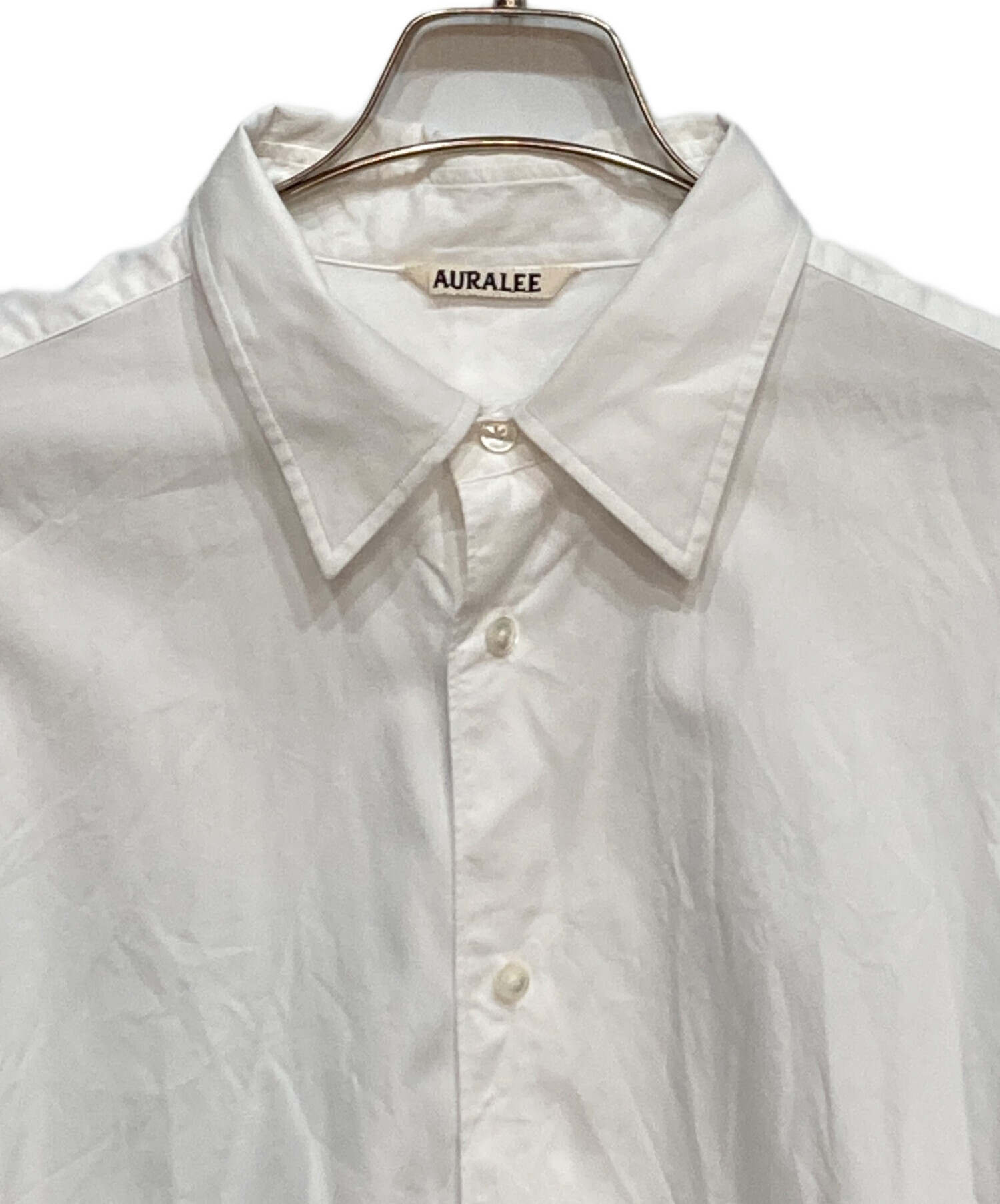中古・古着通販】AURALEE (オーラリー) WASHED FINX TWILL SHIRT
