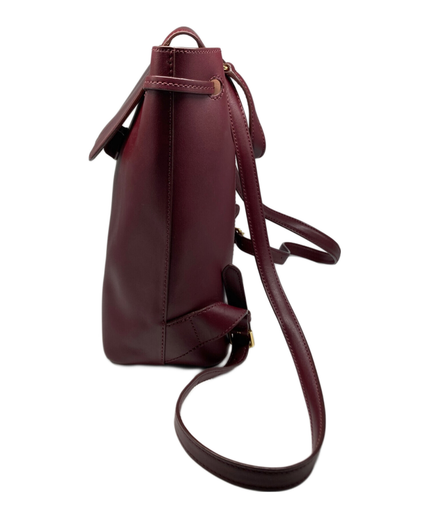 Polo Ralph Lauren 　コーデュロイリュック　ボルドー 中古・古着通販】LAUREN RALPH LAUREN (ローレン ラルフ ローレン