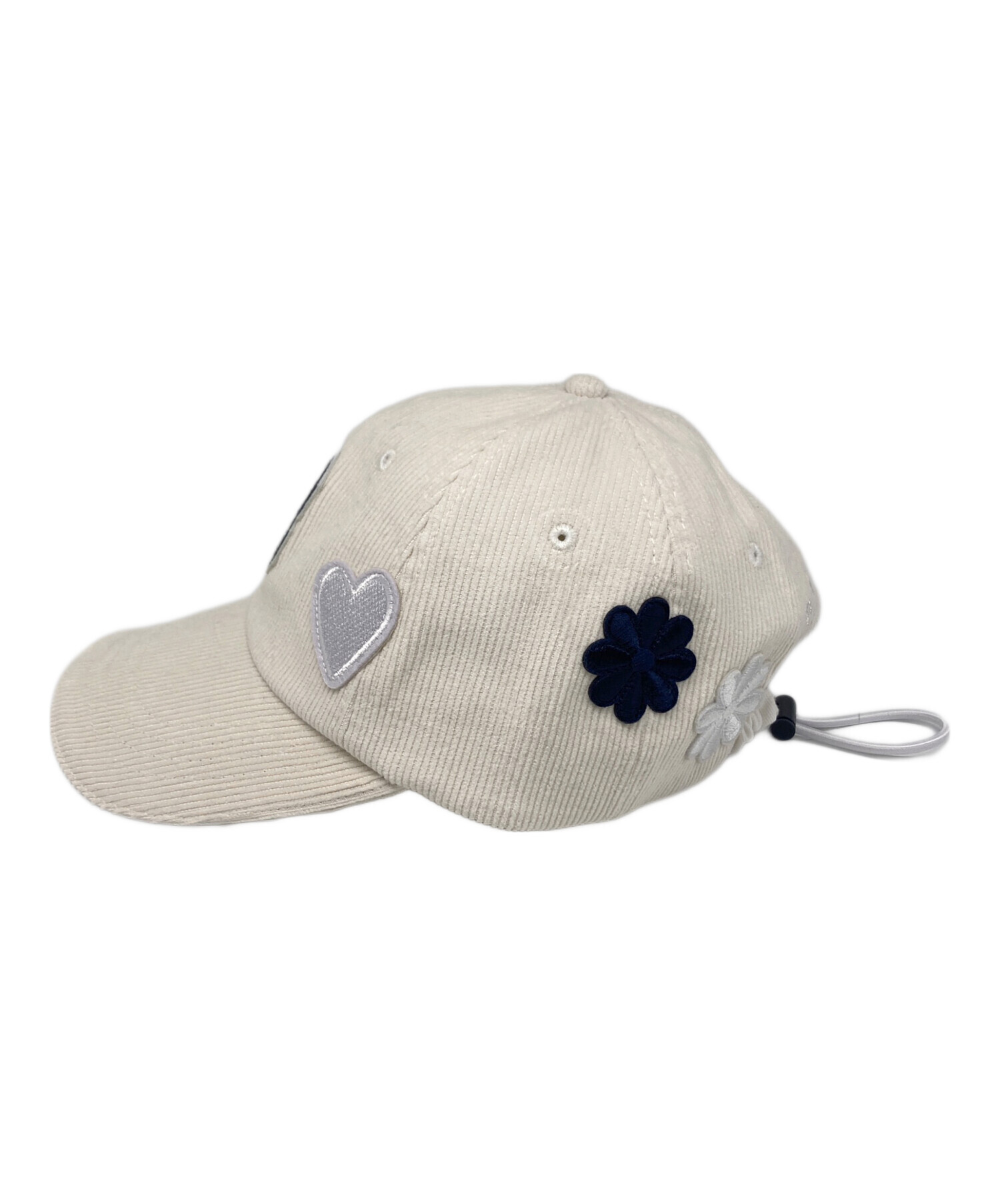 中古・古着通販】Bibiy. (ビビィ) B. CLUB CAP ホワイト｜ブランド