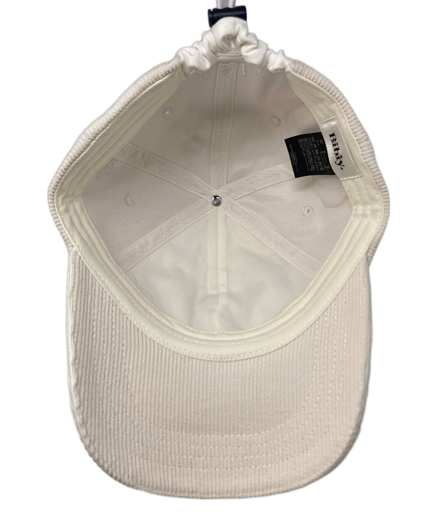 中古・古着通販】Bibiy. (ビビィ) B. CLUB CAP ホワイト｜ブランド