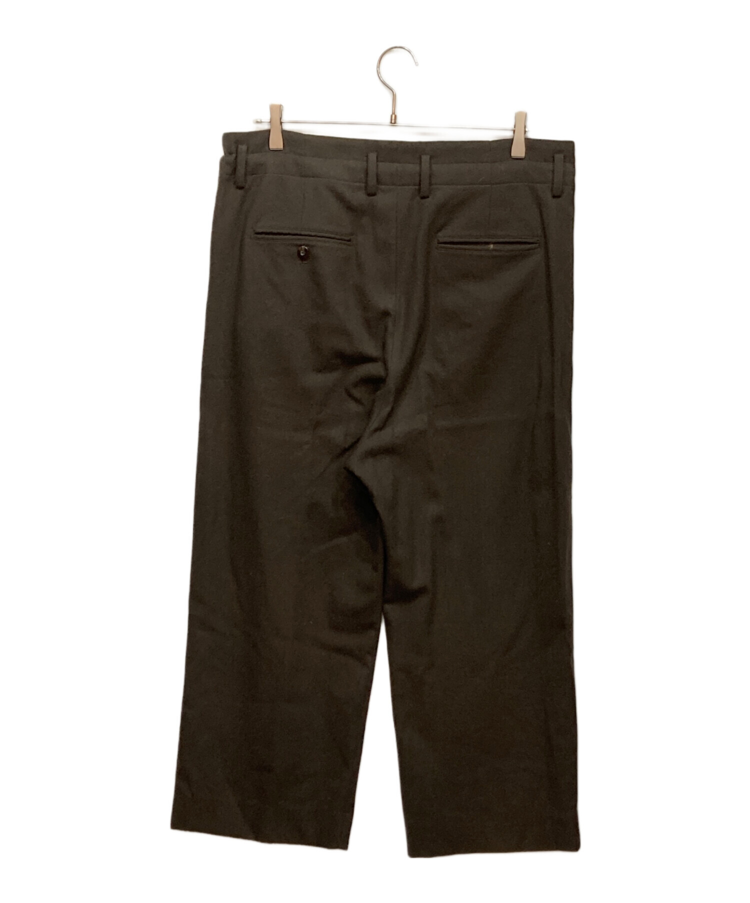 YOKE ヨーク 19AW WIDE PAJAMA PANTS ブラウン 中古・古着通販】YOKE (ヨーク) Wide Pajama Pants ブラウン サイズ:S