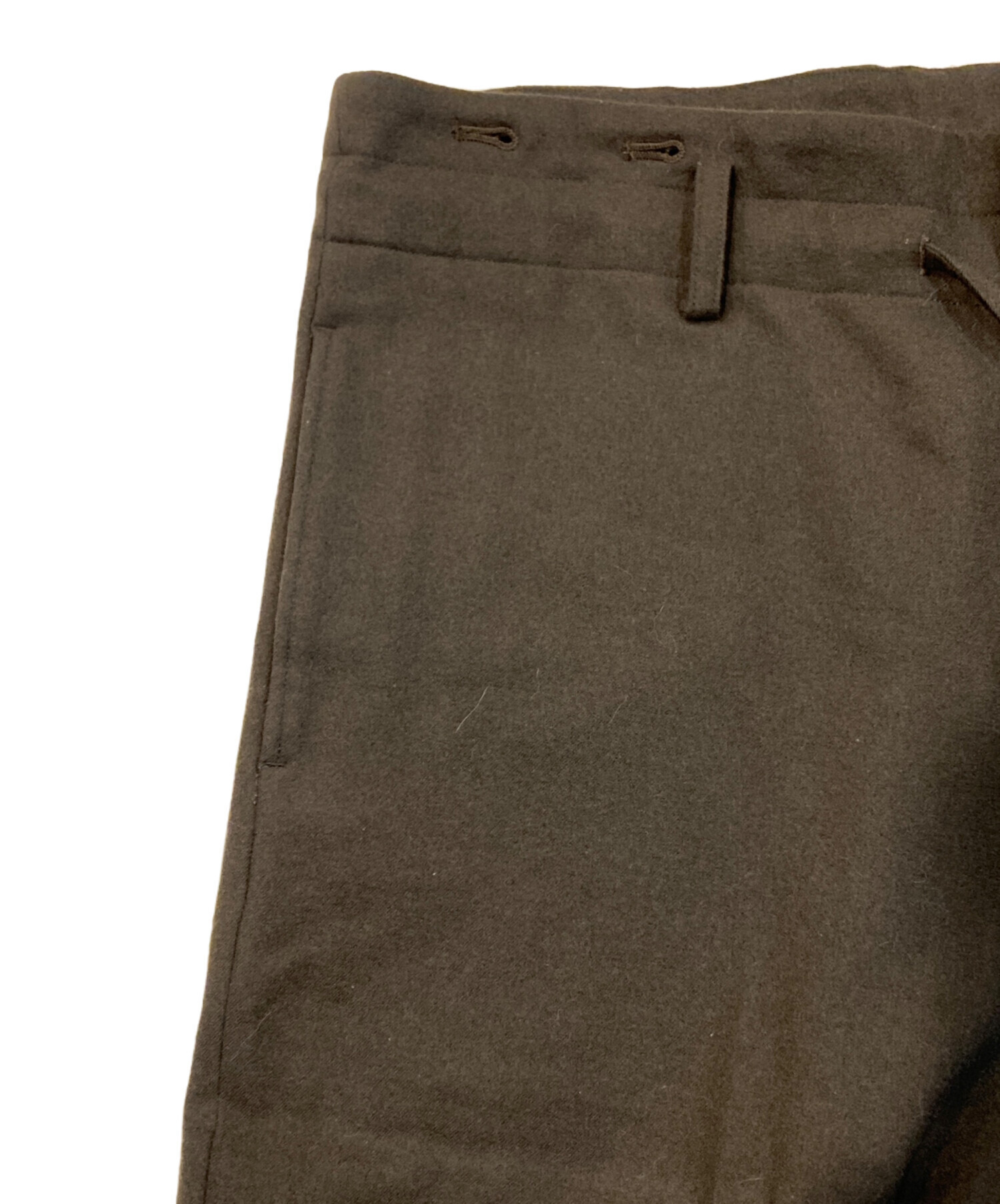 YOKE ヨーク 19AW WIDE PAJAMA PANTS ブラウン 中古・古着通販】YOKE (ヨーク) Wide Pajama Pants ブラウン サイズ:S