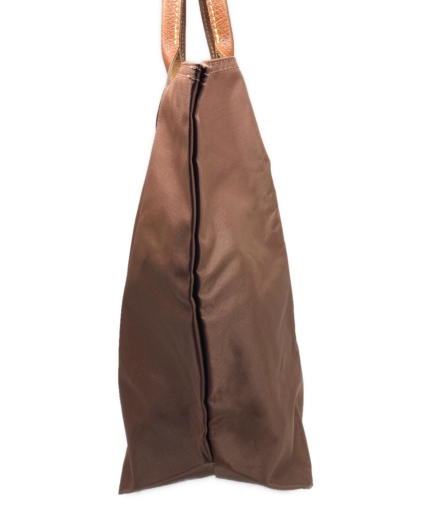 中古・古着通販】LONGCHAMP (ロンシャン) ナイロンバッグ ブラウン