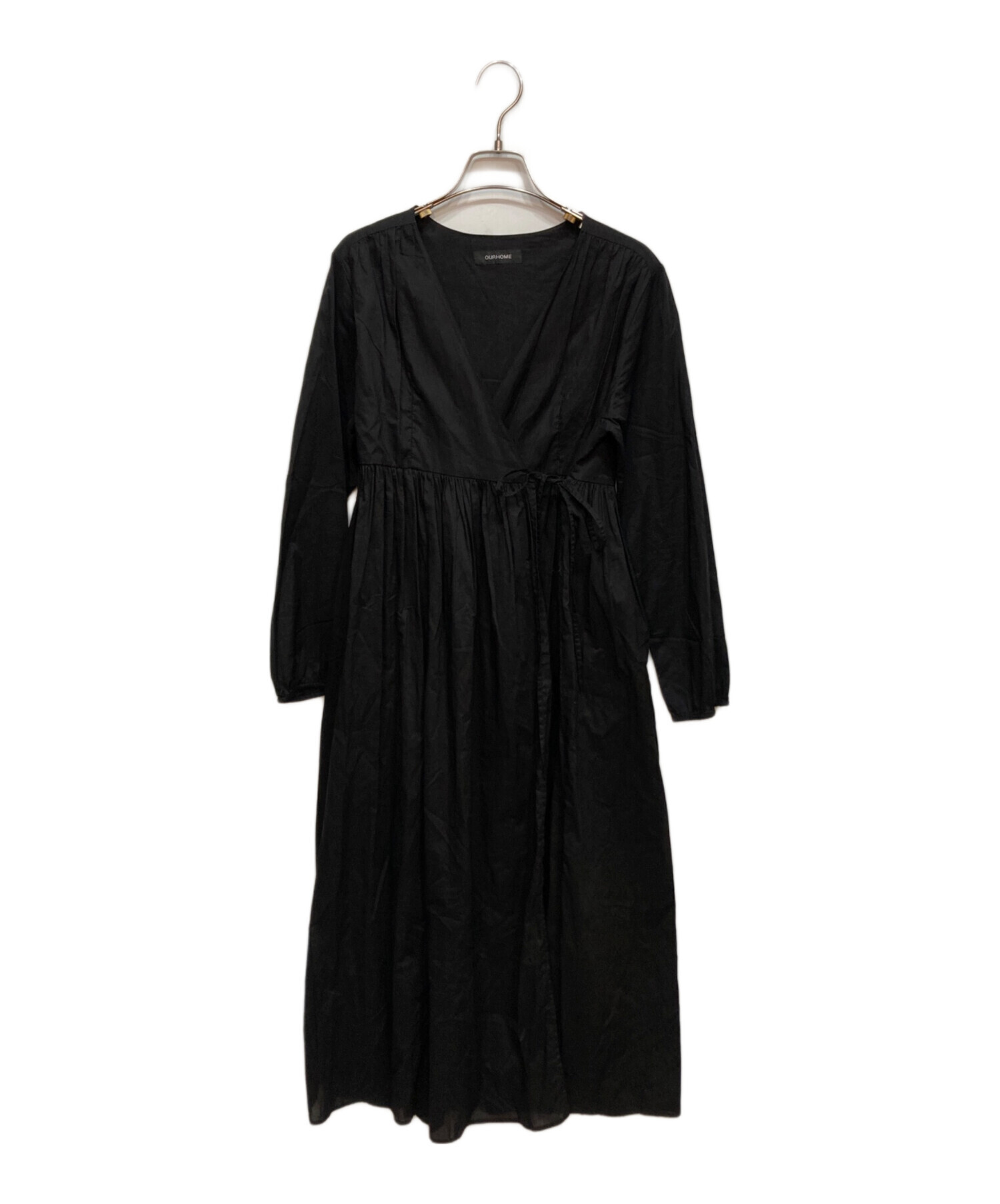 中古・古着通販】ourhome (アワホーム) カシュクールワンピース