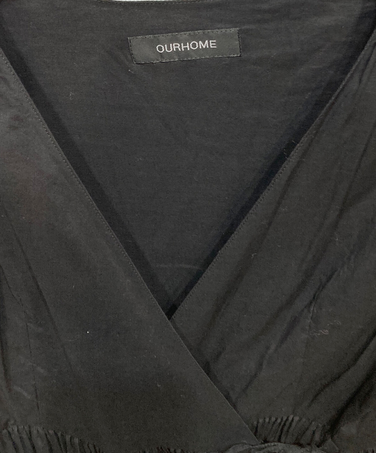 中古・古着通販】ourhome (アワホーム) カシュクールワンピース
