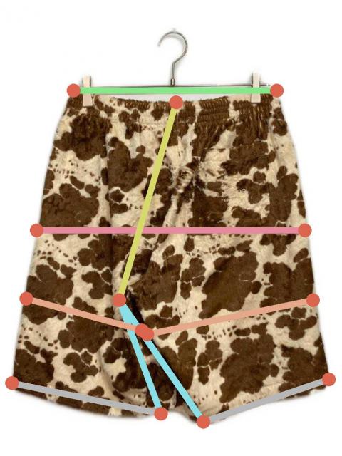 中古・古着通販】SUPREME (シュプリーム) Cow Print Faux Fur Short