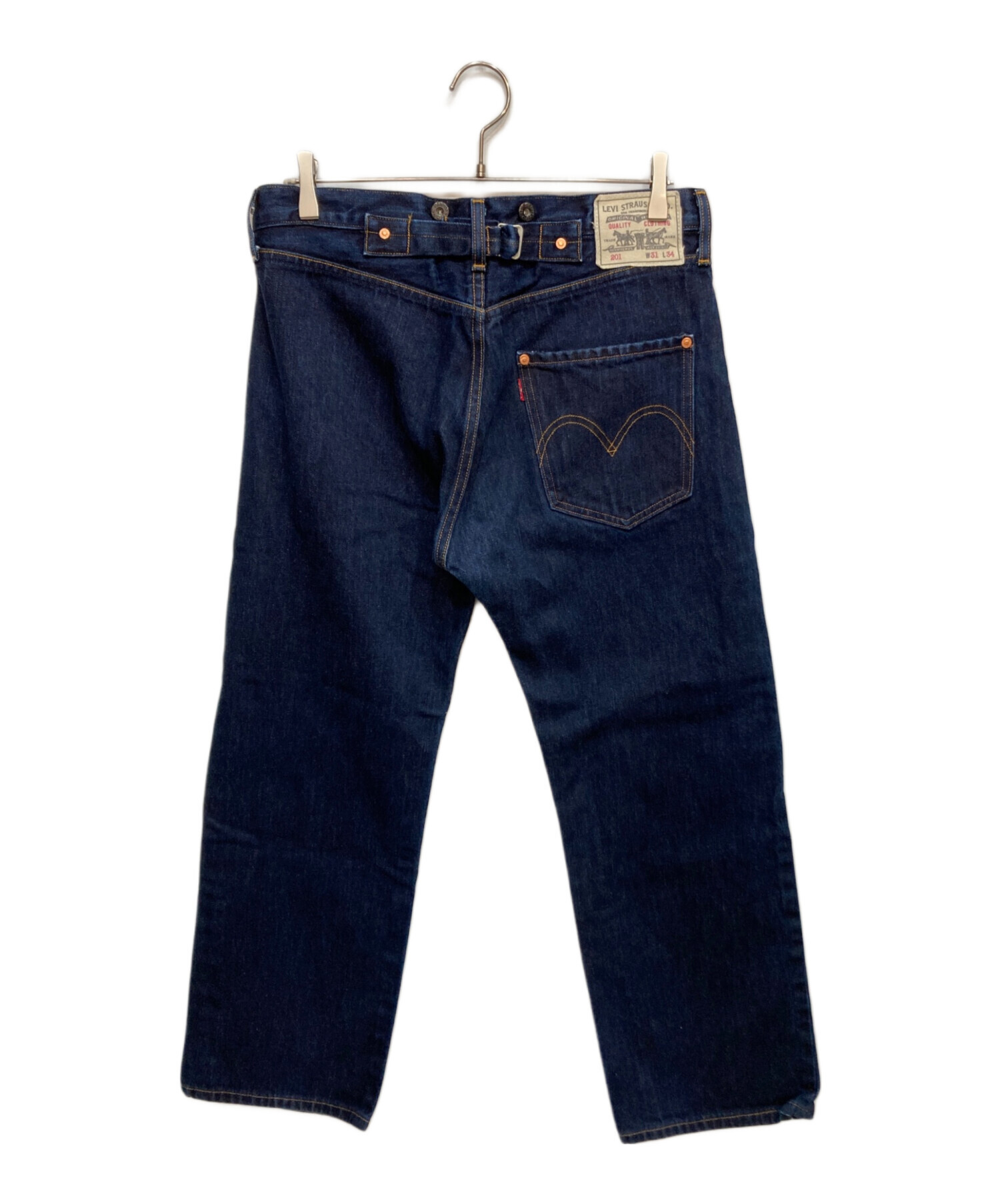 中古・古着通販】LEVI'S (リーバイス) 復刻201 シンチバックデニム