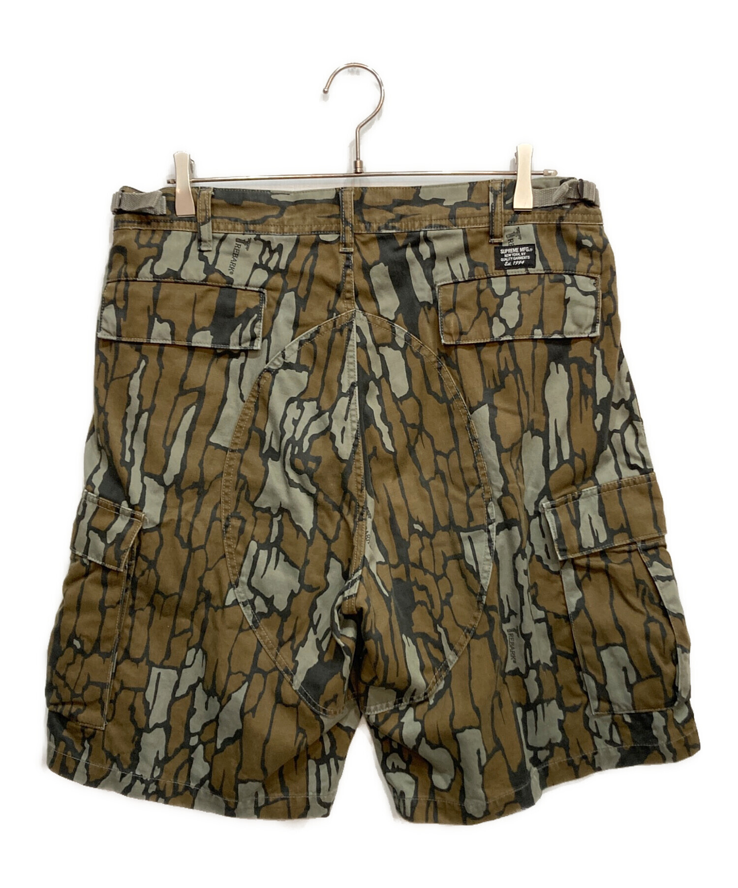 中古・古着通販】SUPREME (シュプリーム) CARGO SHORT グレー×ブラウン