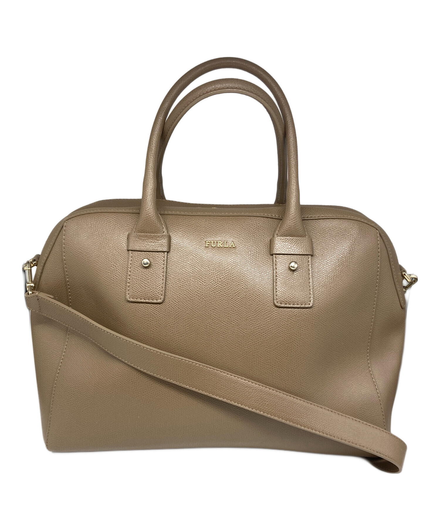中古・古着通販】FURLA (フルラ) 2WAYバッグ ブラウン｜ブランド・古着