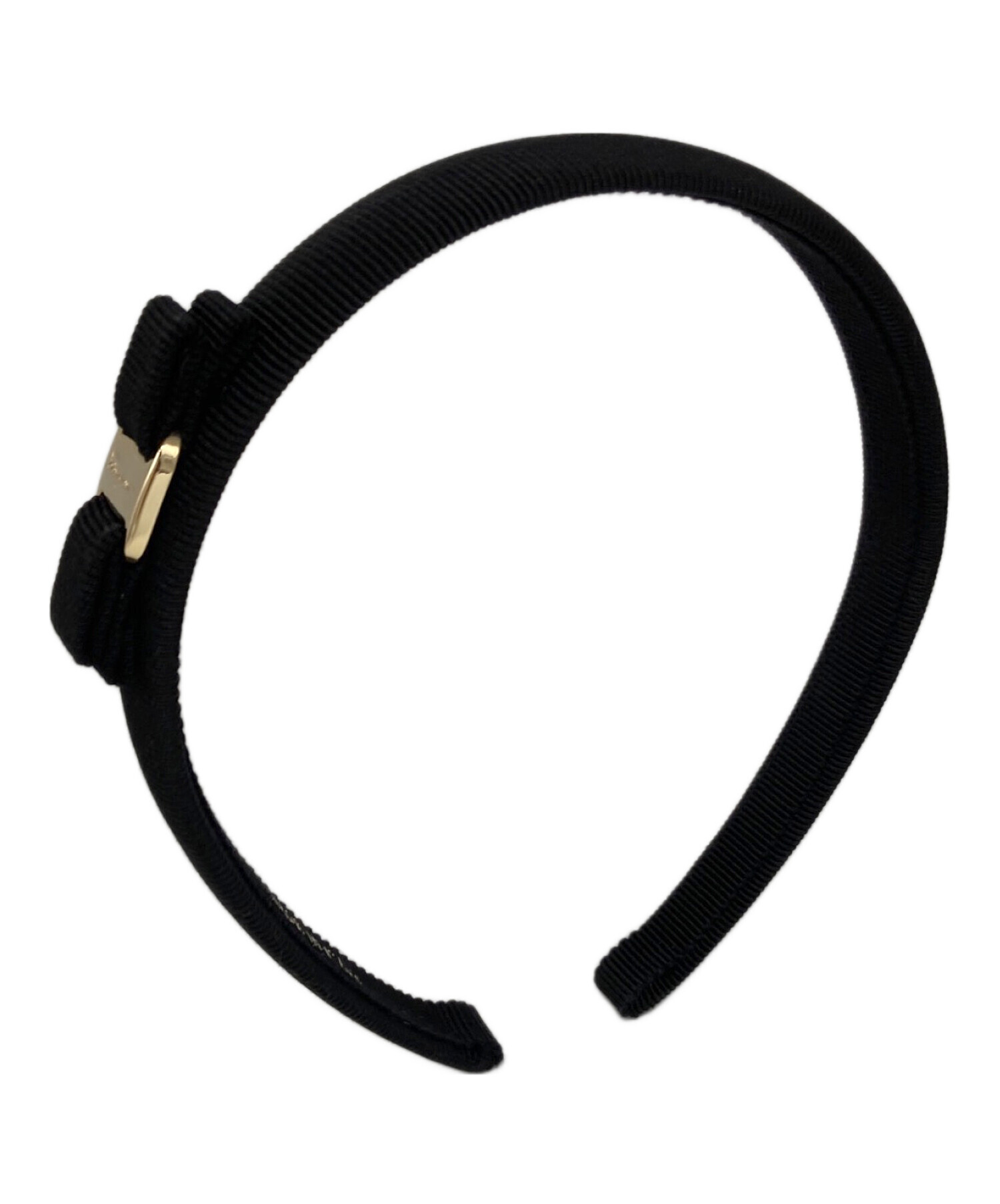 中古・古着通販】Ferragamo (フェラガモ) カチューシャ ブラック
