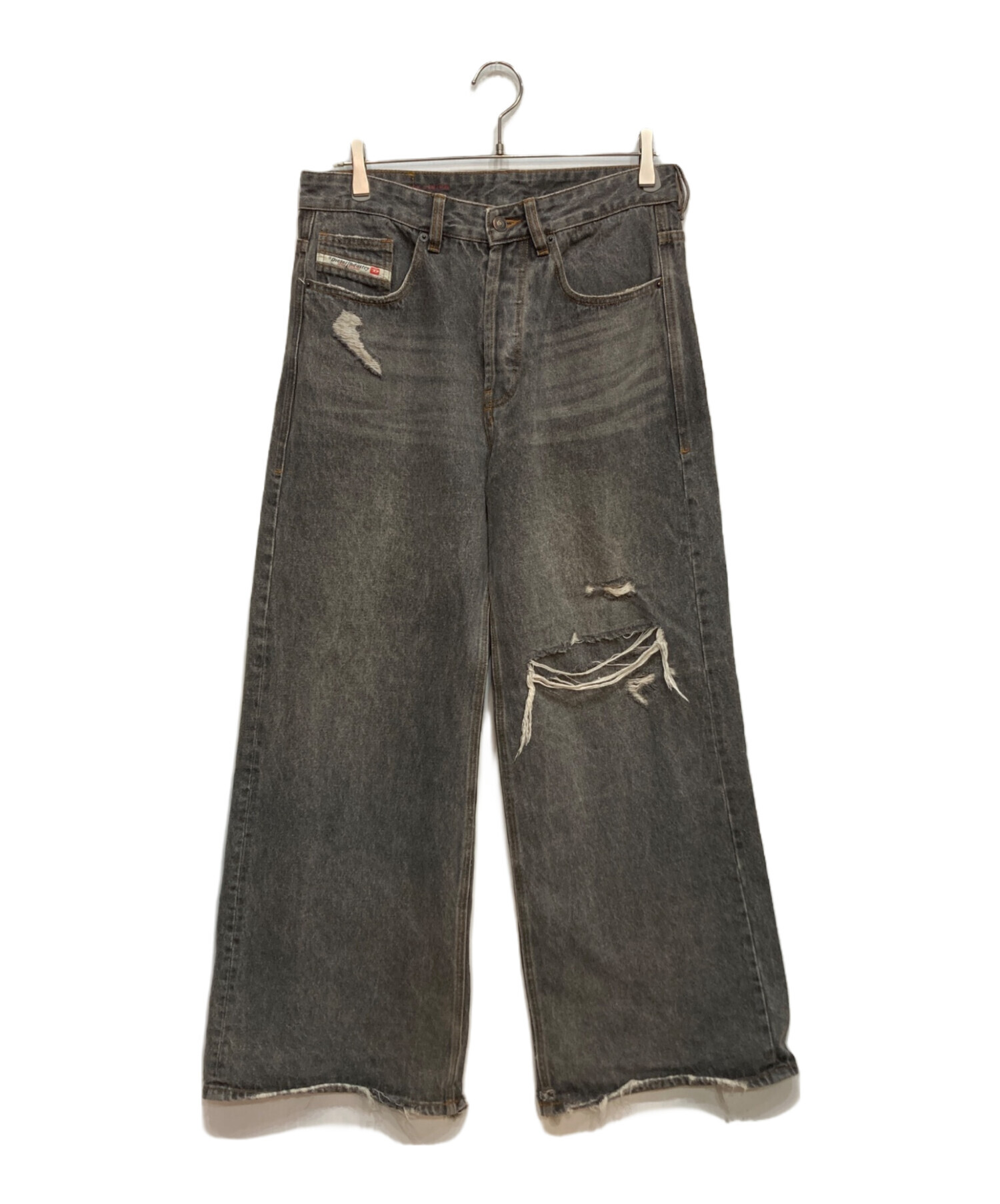 中古・古着通販】DIESEL (ディーゼル) Relaxed Jeans D-RISE グレー