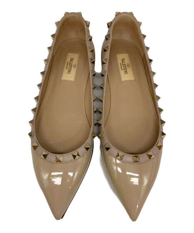 中古・古着通販】VALENTINO (ヴァレンティノ) ロックスタッズエナメル
