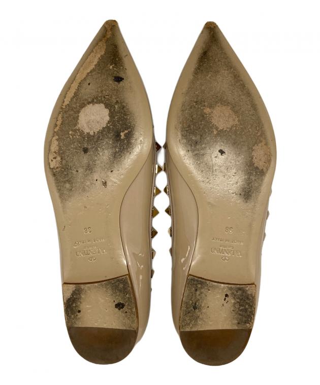 中古・古着通販】VALENTINO (ヴァレンティノ) ロックスタッズエナメル