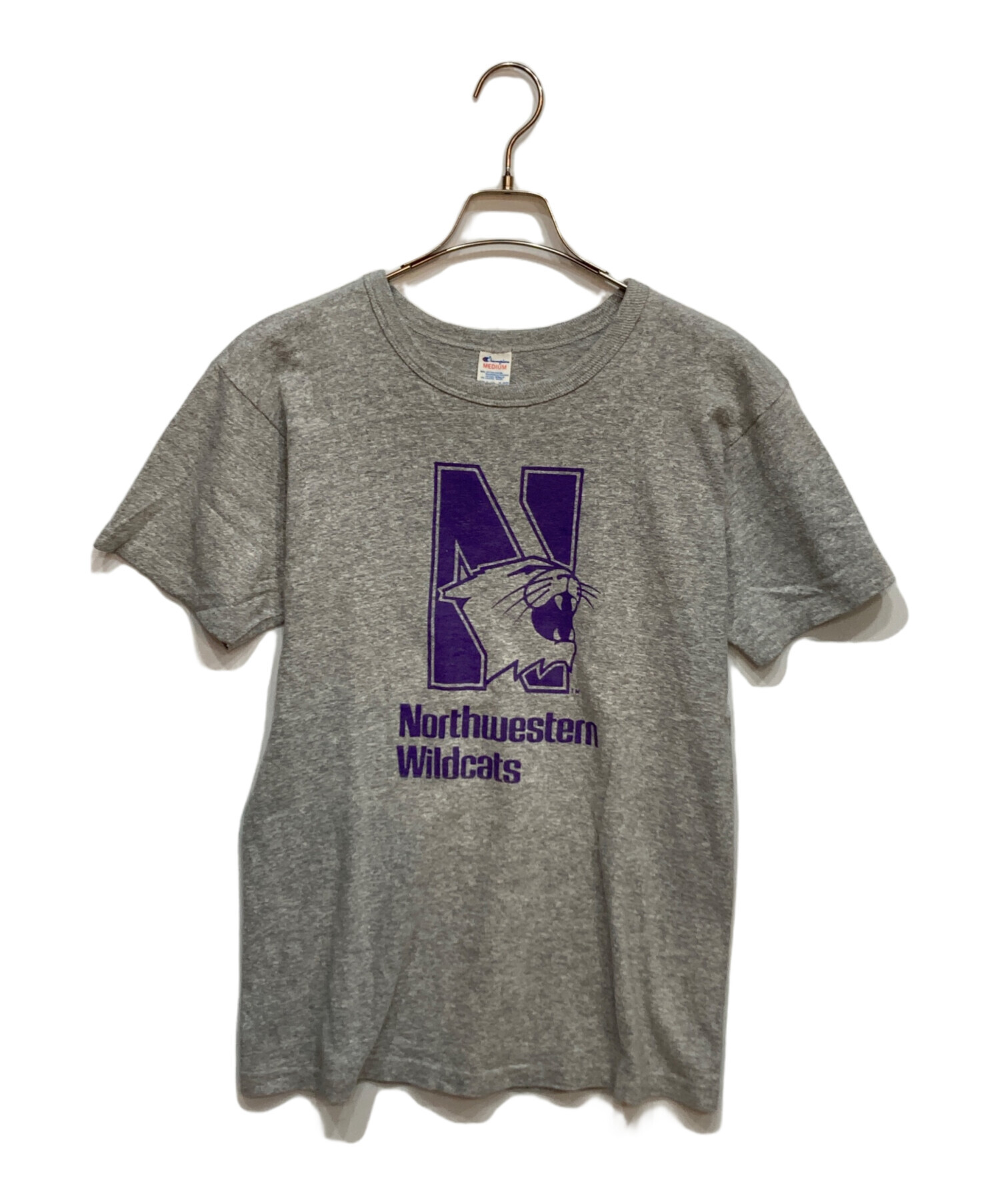 中古・古着通販】Champion (チャンピオン) 染み込みプリントTシャツ