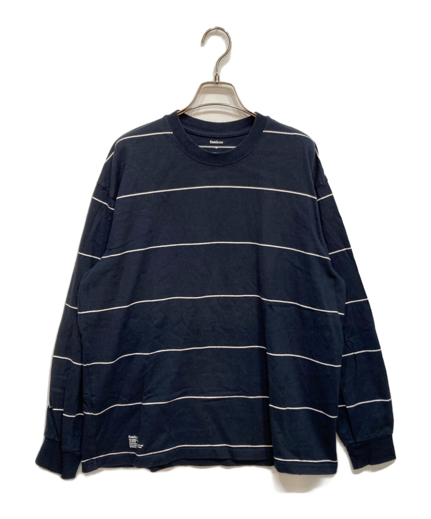中古・古着通販】FreshService (フレッシュサービス) PIN BORDER L/S