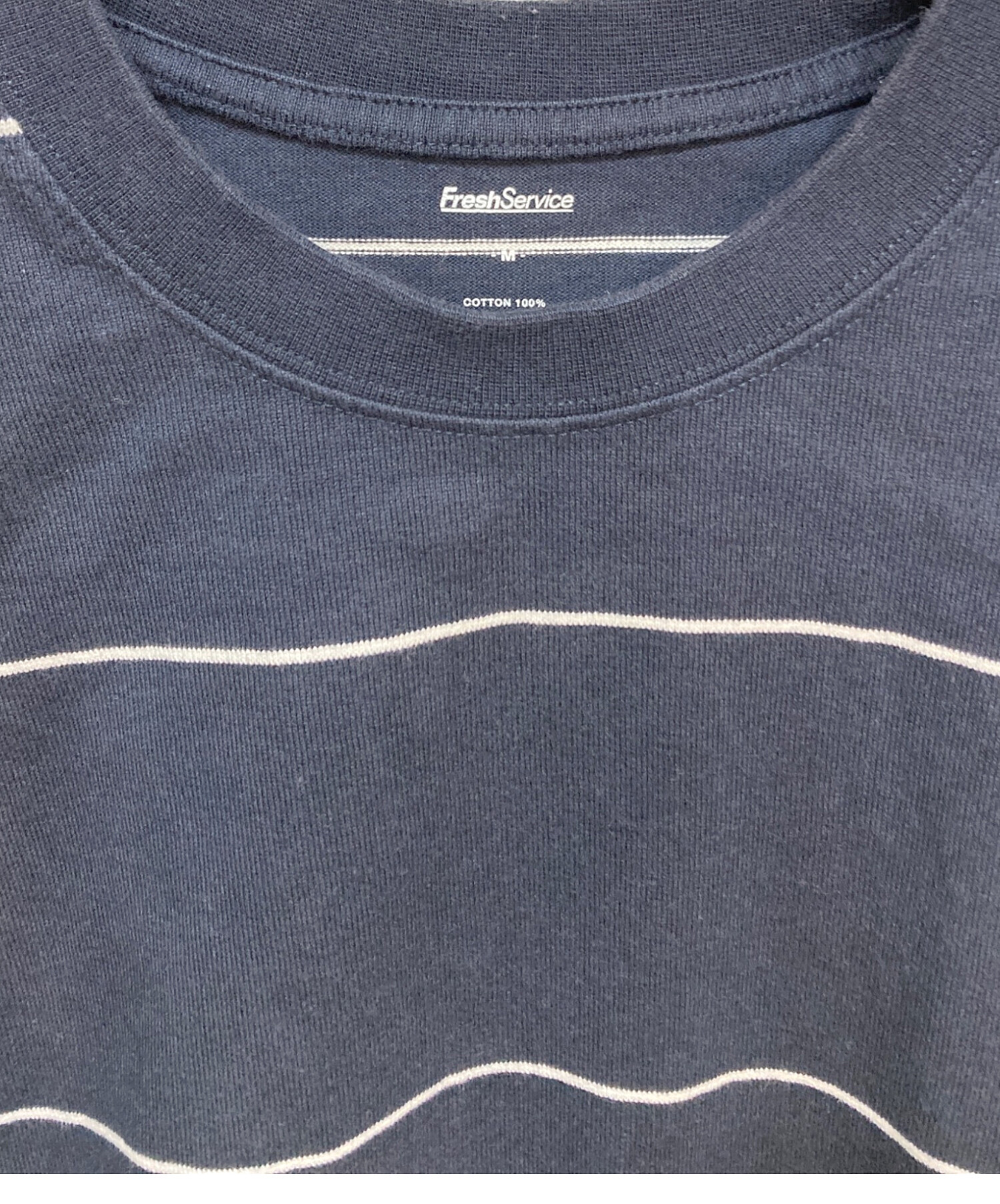 中古・古着通販】FreshService (フレッシュサービス) PIN BORDER L/S