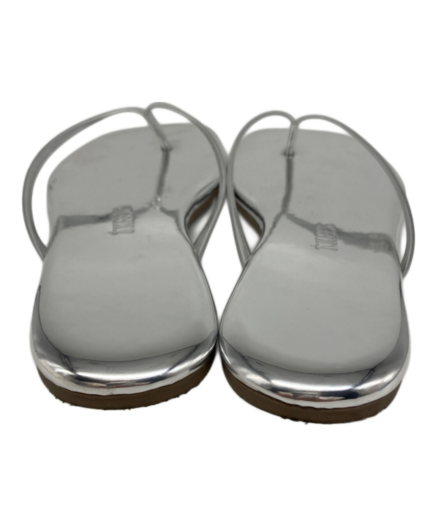 中古・古着通販】TKEES (ティキーズ) Square Toe Lily Mirror Chrome