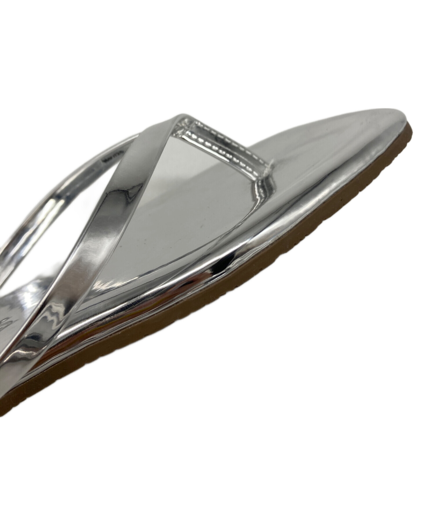 中古・古着通販】TKEES (ティキーズ) Square Toe Lily Mirror Chrome