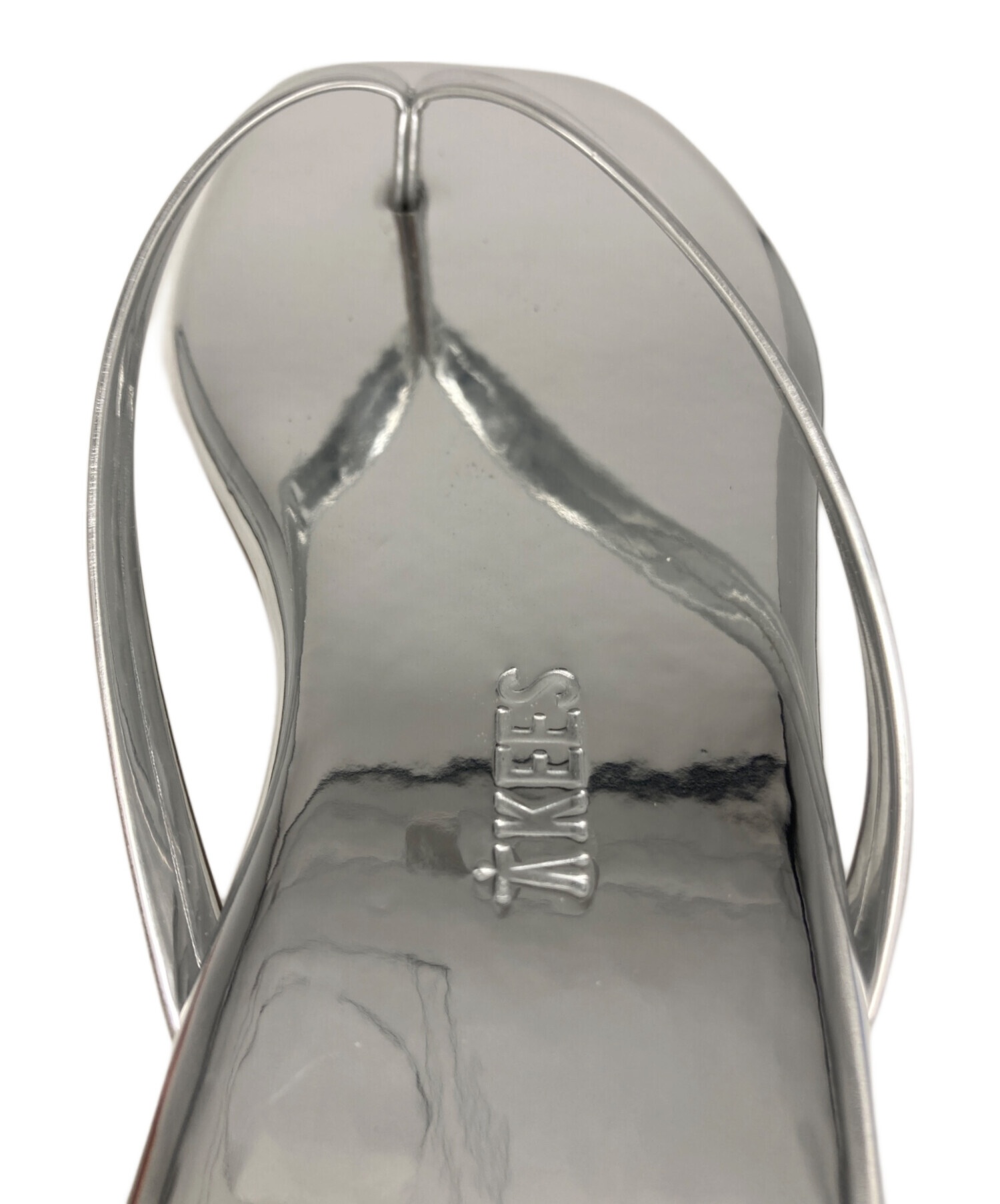 中古・古着通販】TKEES (ティキーズ) Square Toe Lily Mirror Chrome