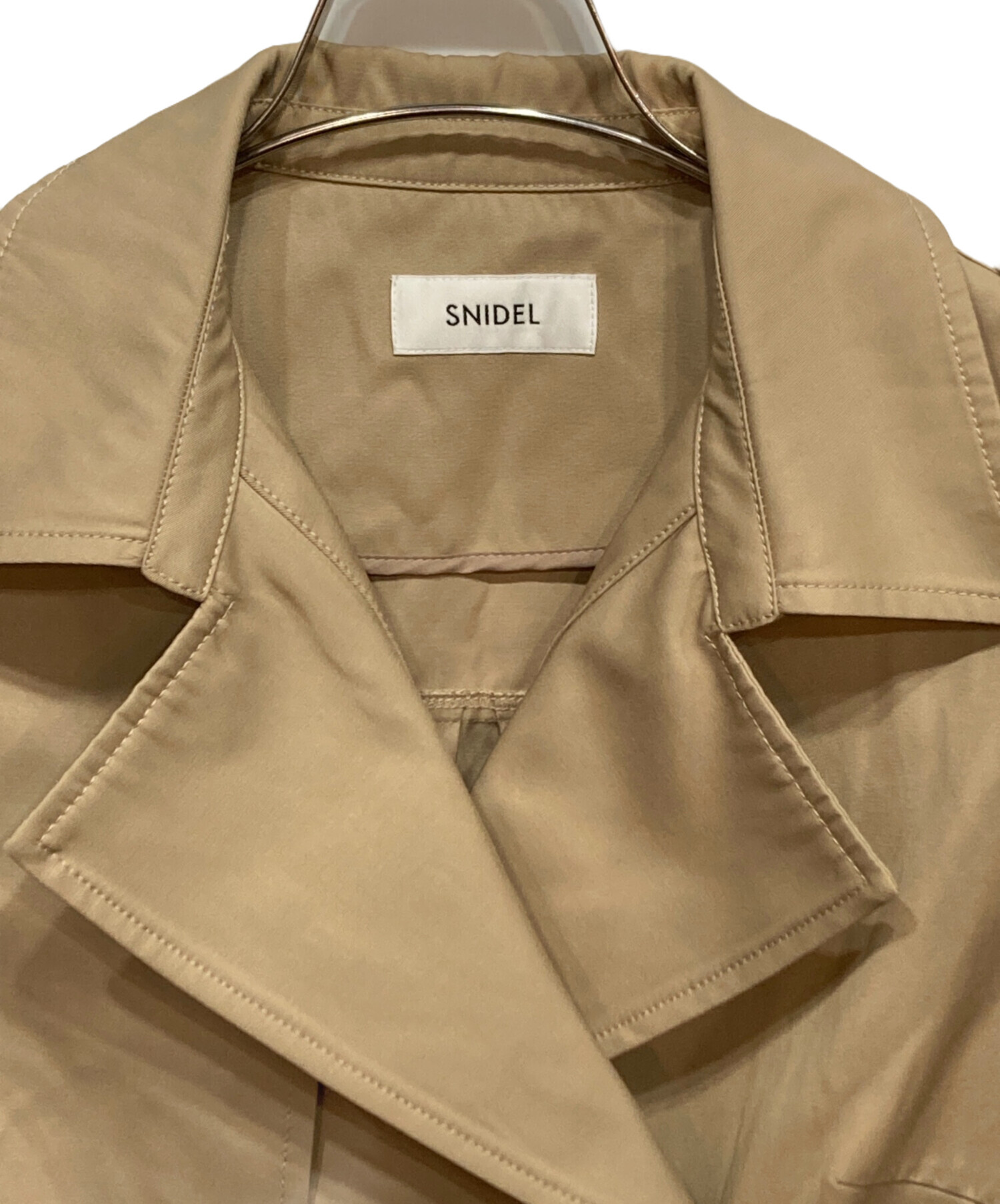 中古・古着通販】Snidel (スナイデル) トレンチチュールセットドレス